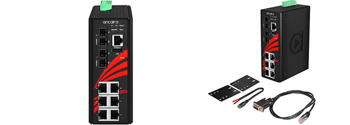 Antaira LMX-0802-M Industrial Managed Ethernet Switch