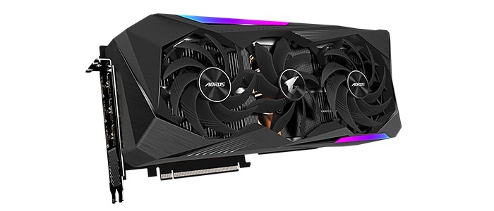 کارت گرافیک Gigabyte AORUS GeForce RTX 3070 Ti MASTER 8G