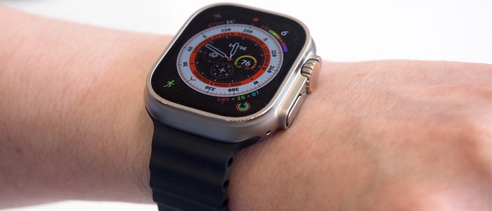 ساعت هوشمند اپل اولترا 49 میلیمتر در مچ کاربر