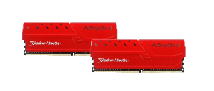 رم کامپیوتر آسگارد 16 گیگابایت Shadow Hunter DDR4 3000MHz Double