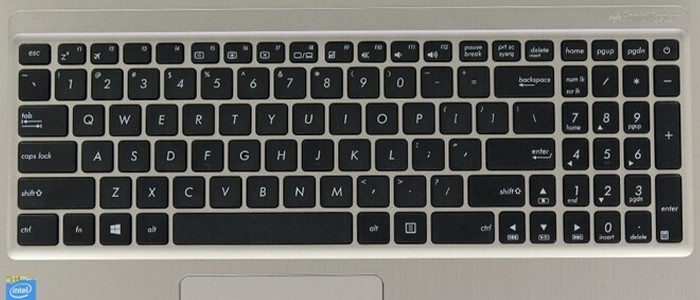 لپ تاپ ایسوس 15.6 اینچ A540UP کیبورد لپ تاپ ایسوس 15.6 اینچ A540UP i5-7200U