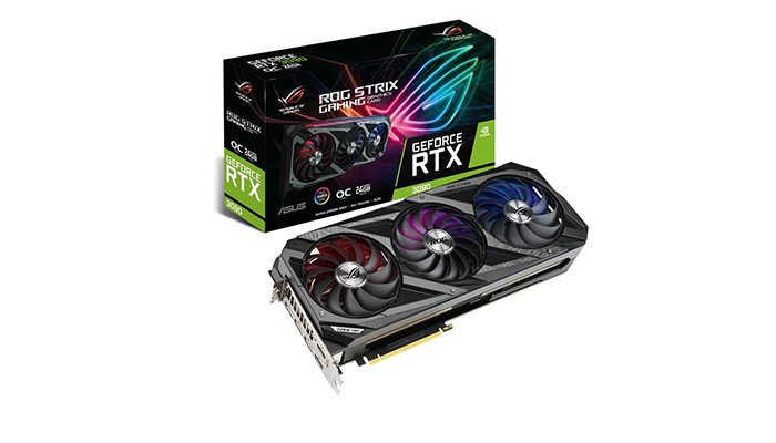 کارت گرافیک گیمینگ ایسوس ROG STRIX GeForce RTX 3090 O24G