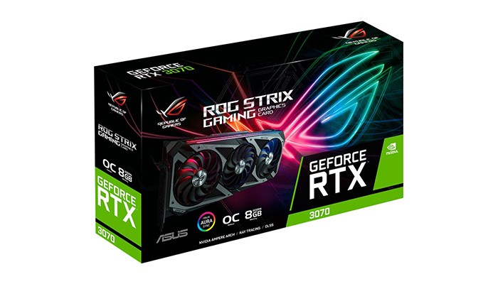 کارت گرافیک بازی ایسوس ROG STRIX RTX 3070 OC 8G