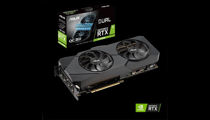 کارت گرافیک ایسوس DUAL-RTX2070S-O8G-EVO 8GB