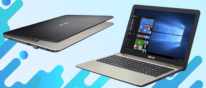 لپ تاپ ایسوس 15.6 اینچ X541UJ i3-6006U 4GB 1TB 2GB نمای باز و بسته لپ تاپ ایسوس X541UJ i3-6006U 4GB 1TB 2GB