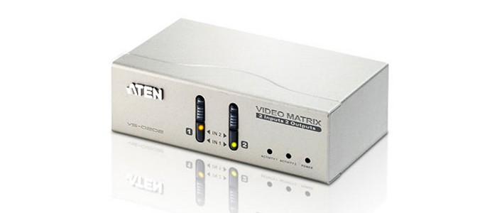 سوئیچ ماتریکس VGA/Audio آتن VS0202