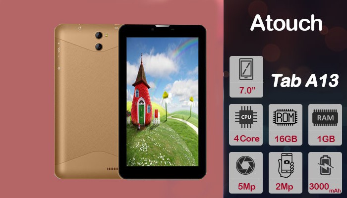 تبلت 7 اینچ ای تاچ A13 16GB 4G