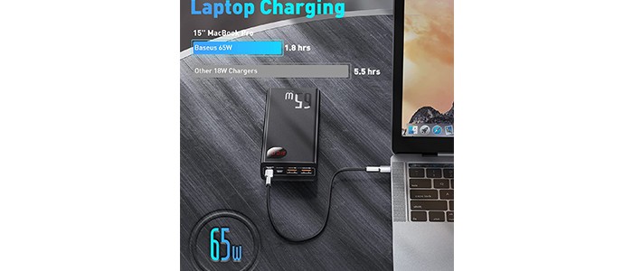 پاور بانک بیسوس 65W 20000mAh