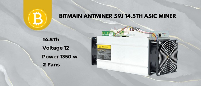 دستگاه ماینر بیت مین Antminer S9j 14.5Th/s