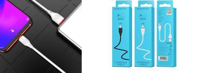 کابل تبدیل USB به میکرو USB بروفون یک متری BX17