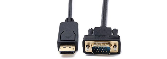 کابل تبدیل کیبل مترز DisplayPort to VGA 1.8m