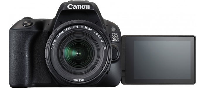 دوربین عکاسی دیجیتال کانن با لنز 70-24 میلیمتری EOS 200D