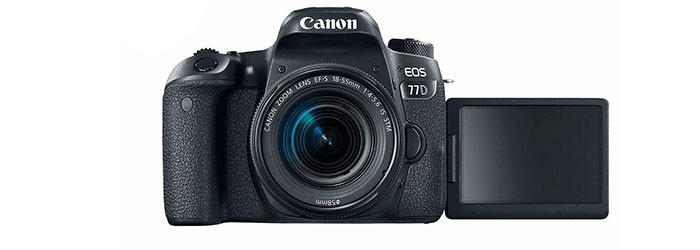 دوربین دیجیتال کانن EOS 77D با لنز 18-55 میلیمتر IS STM