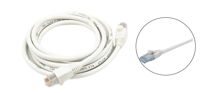 پچ کورد شبکه اینفیلینک CAT6 U/UTP LSZH 3m IP-HCPC603