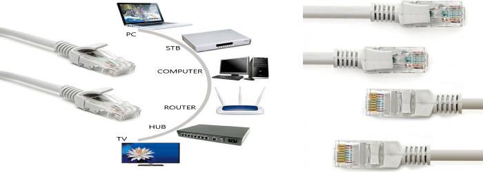 پچ کورد شبکه دیتالایف CAT6 UTP 1m