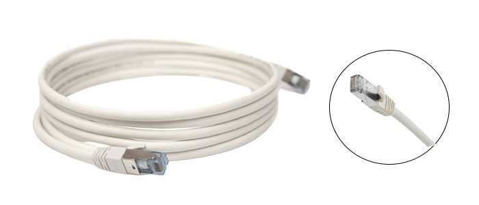 پچ کورد 5 متری CAT6A U/FTP LSZH اینفیلینک IP-HCPC6A05