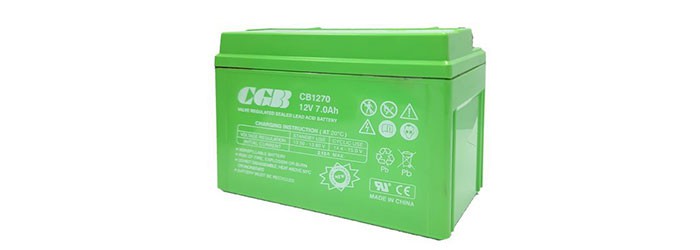 باتری سیلد اسید سی جی بی CB1270 12V 7Ah