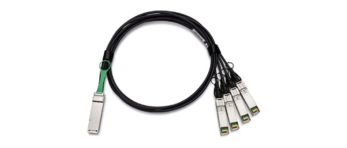 کابل سیسکو QSFP 4xSFP10G 1M QSFP-4SFP10G-CU1M