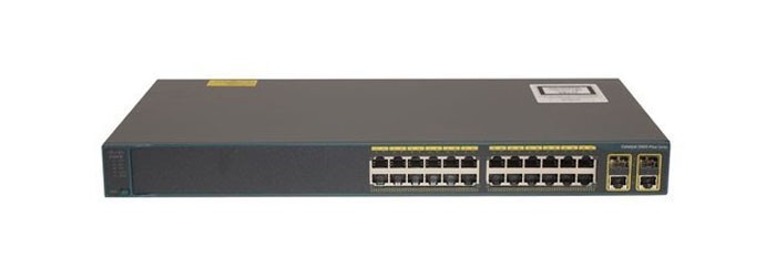 Cisco WS-C2960-24TC-L PoE Switch