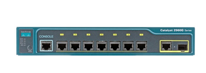 Cisco WS-C2960G-8TC-L 8Port Switch