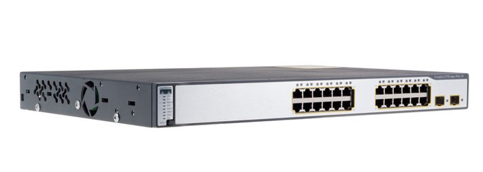 Cisco WS-C3750-24PS-S 24Port Switch