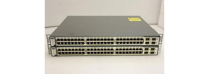 Cisco WS-C3750-48PS-S 48Port Switch