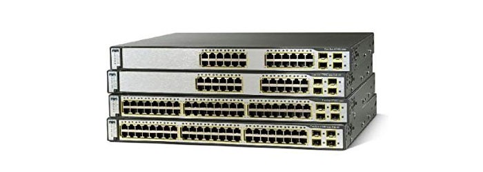 Cisco WS-C3750G-48TS-S 48Port Managed Switch