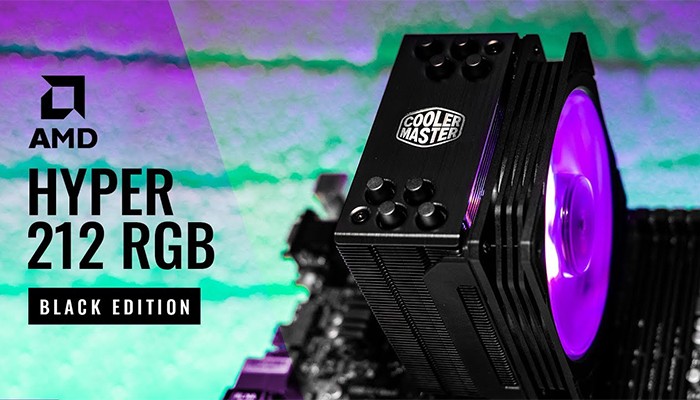 فن CPU کولر مستر Hyper 212 RGB Black Edition
