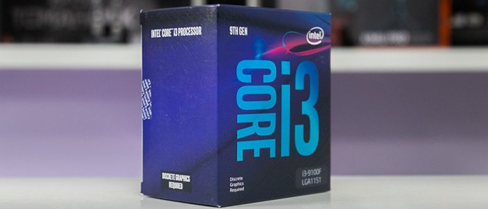  Core i3-9100F جعبه سی پی یو اینتل 