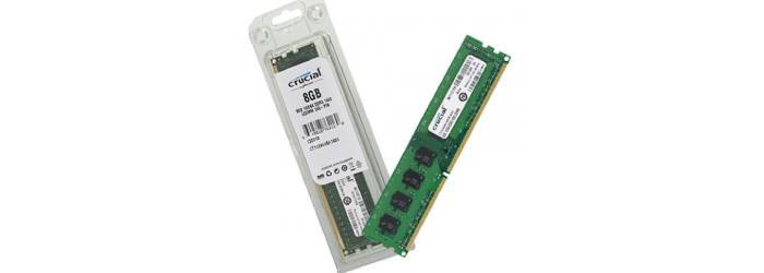 رم کامپیوتر کروشیال 8GB DDR4 2133MHz