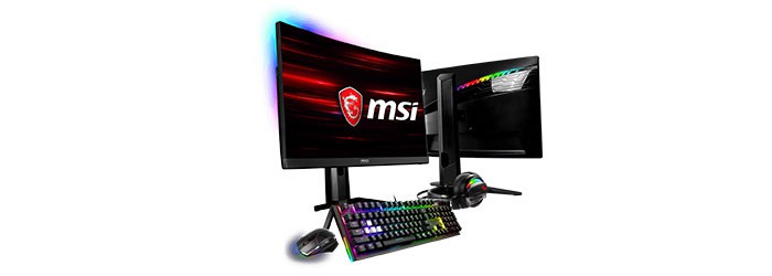 مانیتور ال ای دی گیمینگ منحنی MSI Optix MAG241CR 24inch