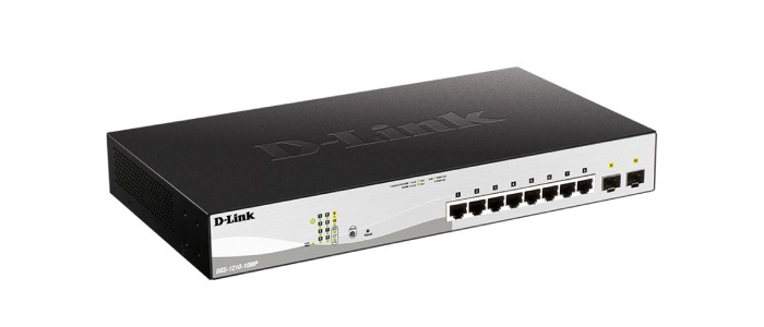 سوئیچ شبکه D-Link DGS-1210-10MP 10port