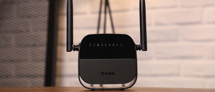 مودم روتر ADSL2+ بی سیم دی لینک DSL-124 روی میز