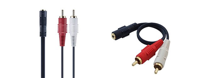 Daiyo TA392 RCA To 3.5mm Jack Audio Adapter Cable