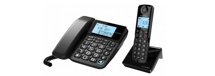 گوشی تلفن دکت Alcatel S250 COMBO