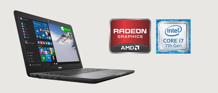 لپ تاپ دل Inspiron 5567 مجهز پردازنده اینتل و گرافیک AMD