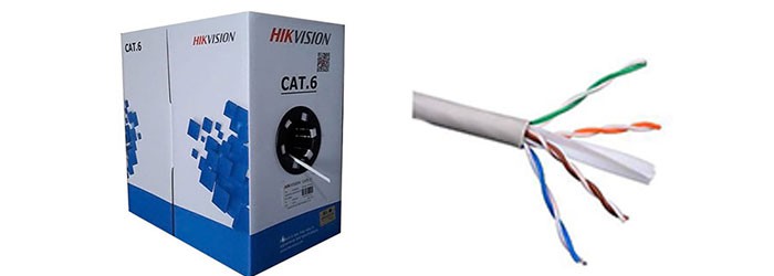 Hikvision DS-1LN6-UE-W Network Cable