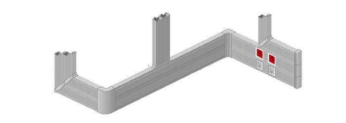 سه راهی ترانکینگ 75x50mm ایفاپل 16011 ABR