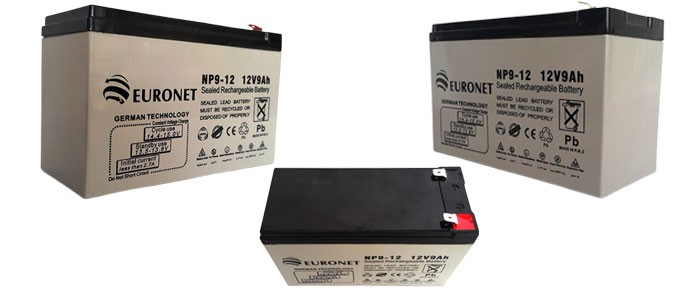 مشخصات باتری سیلد اسید یورونت 12 ولت 9 آمپر ساعت NP9-12