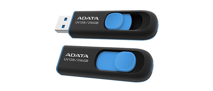 فلش مموری 256 گیگابایت ای دیتا UV128 USB 3.2 Gen 1