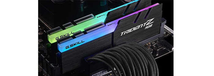 م جی اسکیل TRIDENT Z RGB 16GB DDR4 3200 CL16 دوکاناله