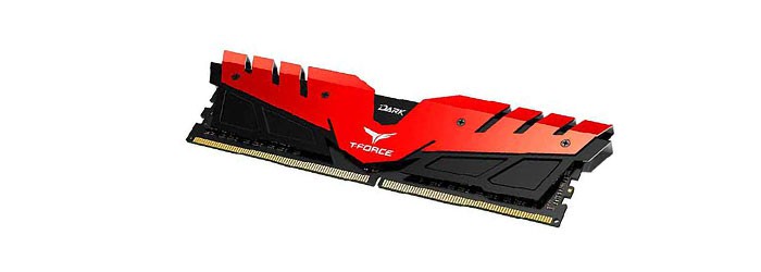 رم دسکتاپ گیمینگ تیم گروپ T-FORCE DARK 8GB DDR4 24