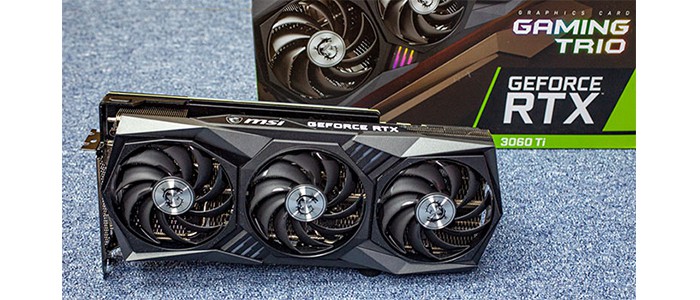 کارت گرافیک ام اس آی مدل GeForce RTX 3060 Ti GAMING X TRIO