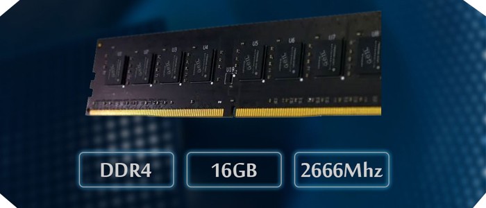 رم کامپیوتر گیل Pristine 16GB DDR4 3200MHz CL22