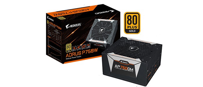 پاور گیگابایت AORUS P750W 80+ GOLD Modular