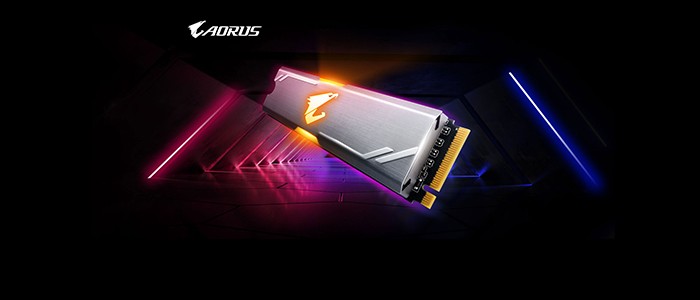 حافظه SSD گیگابایت Aorus RGB M.2 Nvme 512GB