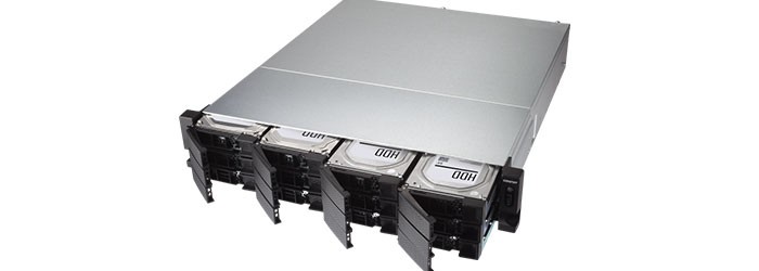 QNAP TS-1277XU-RP-2600-8G 18Bay NAS Storage