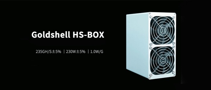 دستگاه ماینر گلدشل HS-BOX 235GH/s