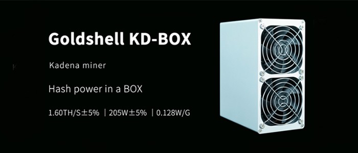 دستگاه ماینر Goldshell KD-BOX 1.6Th/s