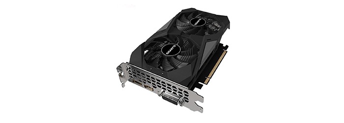 کارت گرافیک گیگابایت GTX 1650 D6 WINDFORCE OC 4G 4GB